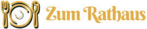 Logo mit Schriftzug Restaurant Zum Rathaus